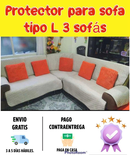 OFERTA EN PROTECTORES DOBLE FAZ PARA SOFA ⭐️⭐️⭐️⭐️⭐️5/5