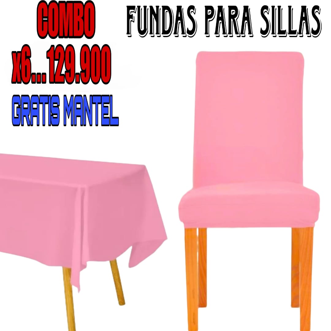 PROMOCION EN FUNDAS PARA SILLAS DE COMEDOR 5/5⭐️⭐️⭐️⭐️⭐️