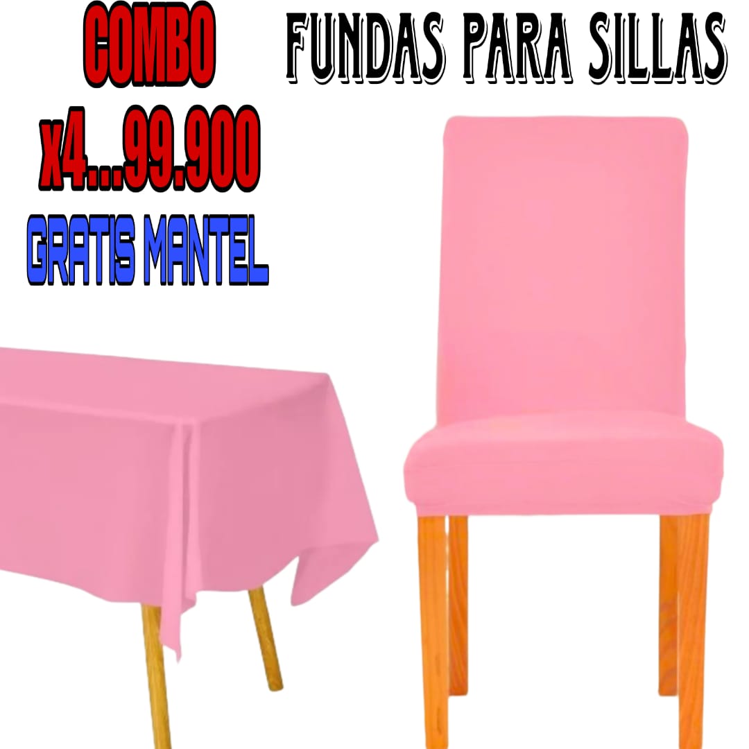 PROMOCION EN FUNDAS PARA SILLAS DE COMEDOR 5/5⭐️⭐️⭐️⭐️⭐️