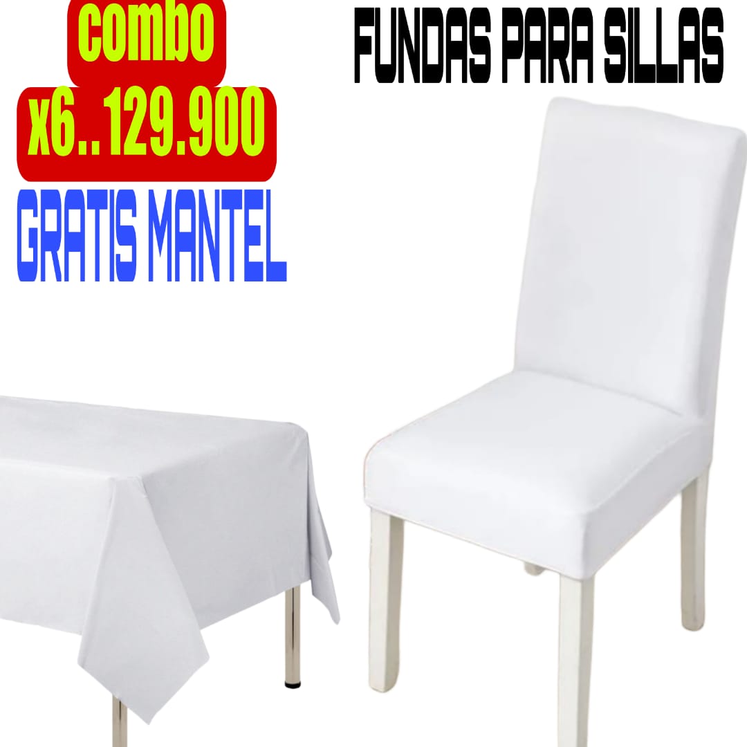 PROMOCION EN FUNDAS PARA SILLAS DE COMEDOR 5/5⭐️⭐️⭐️⭐️⭐️