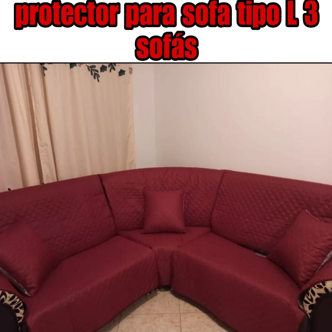 OFERTA EN PROTECTORES DOBLE FAZ PARA SOFA ⭐️⭐️⭐️⭐️⭐️5/5