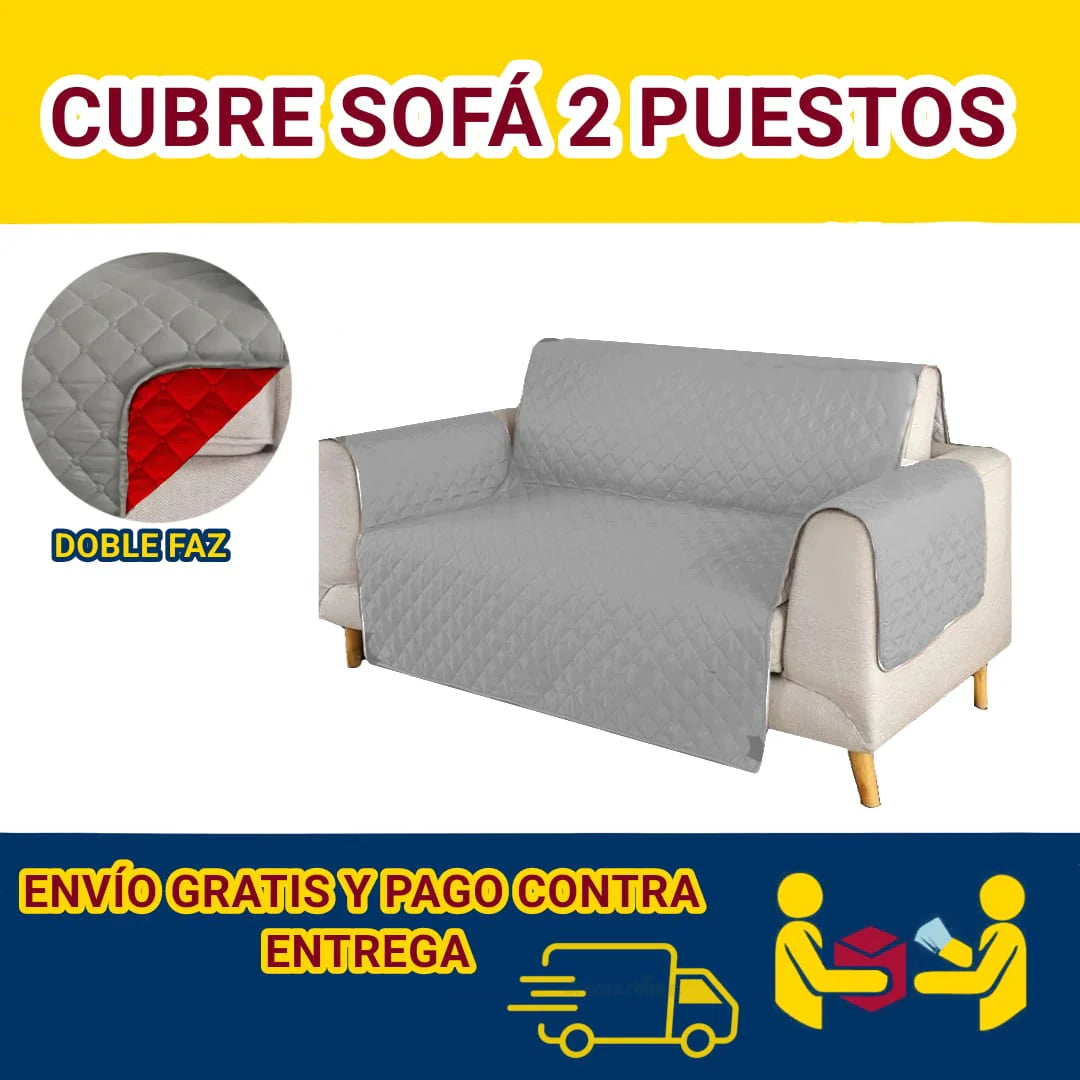 OFERTA PROTECTOR PARA SOFA 2 PUESTOS