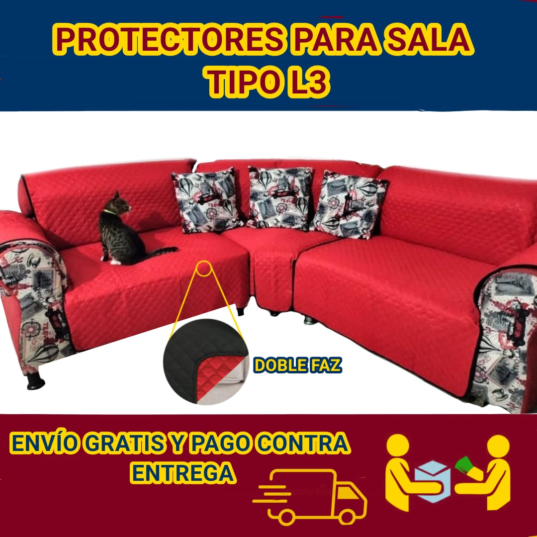 OFERTA EN PROTECTORES DOBLE FAZ PARA SOFA ⭐️⭐️⭐️⭐️⭐️5/5