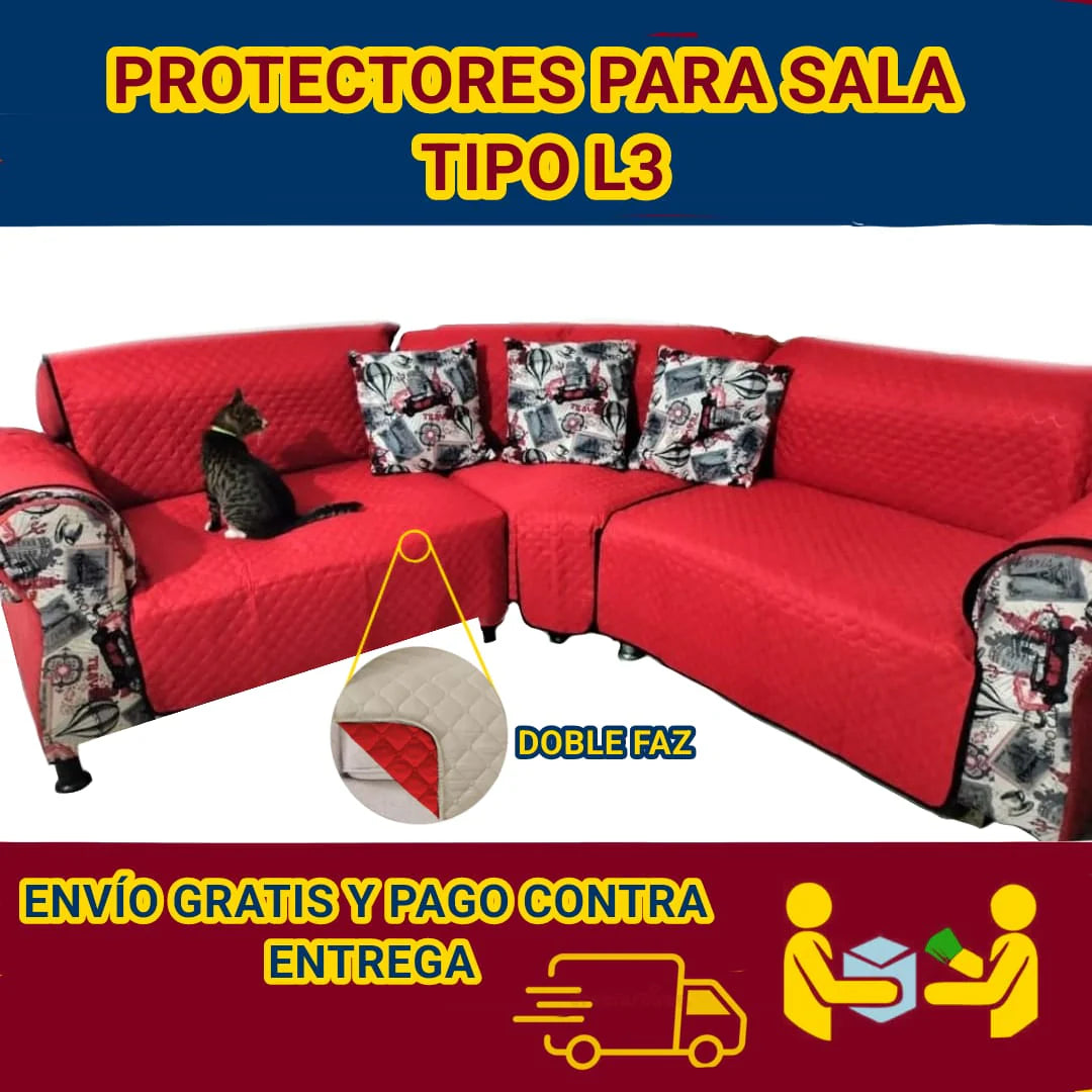 OFERTA EN PROTECTORES DOBLE FAZ PARA SOFA ⭐️⭐️⭐️⭐️⭐️5/5