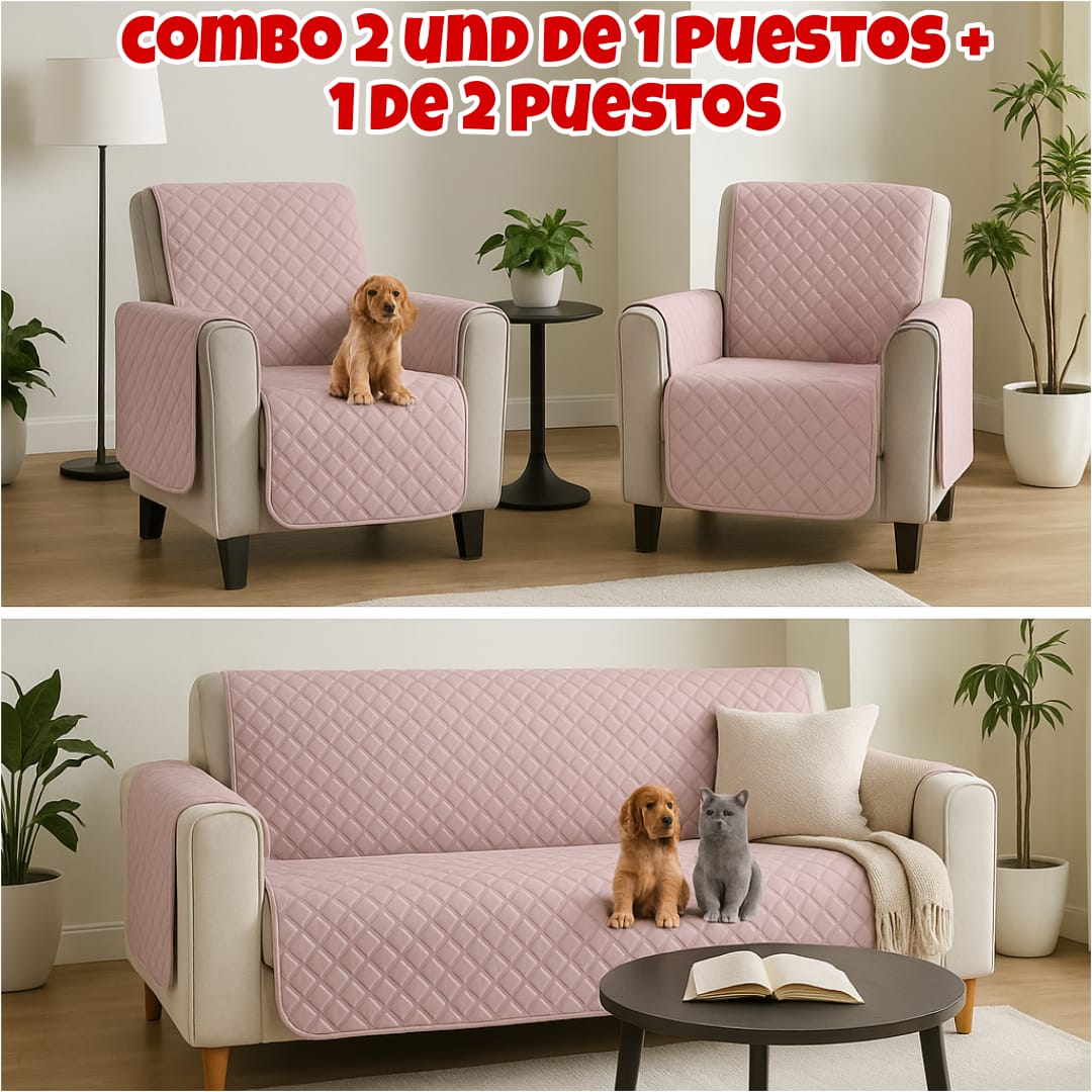 OFERTA EN PROTECTORES DOBLE FAZ PARA SOFA ⭐️⭐️⭐️⭐️⭐️5/5