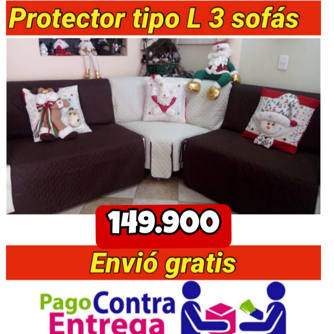 OFERTA EN PROTECTORES DOBLE FAZ PARA SOFA ⭐️⭐️⭐️⭐️⭐️5/5
