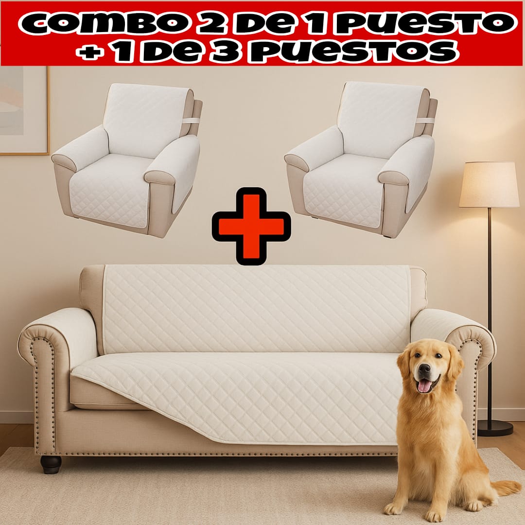 OFERTA EN PROTECTORES DOBLE FAZ PARA SOFA ⭐️⭐️⭐️⭐️⭐️5/5