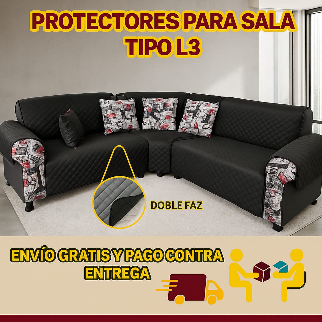 OFERTA EN PROTECTORES DOBLE FAZ PARA SOFA ⭐️⭐️⭐️⭐️⭐️5/5
