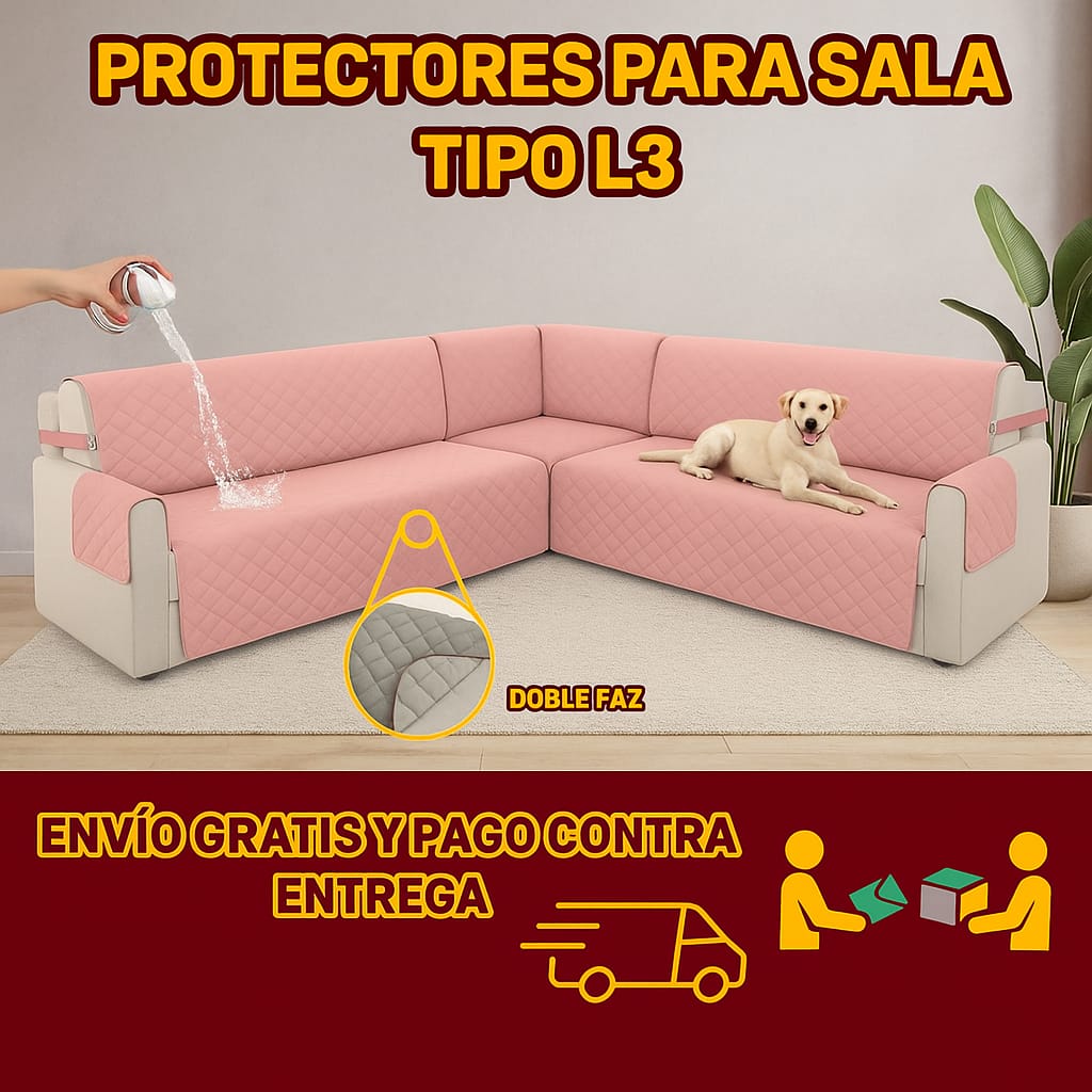 OFERTA EN PROTECTORES DOBLE FAZ PARA SOFA ⭐️⭐️⭐️⭐️⭐️5/5