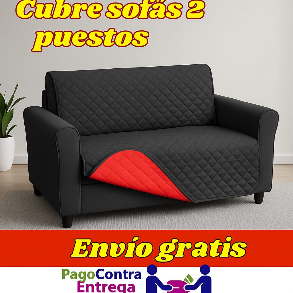 OFERTA PROTECTOR PARA SOFA 2 PUESTOS