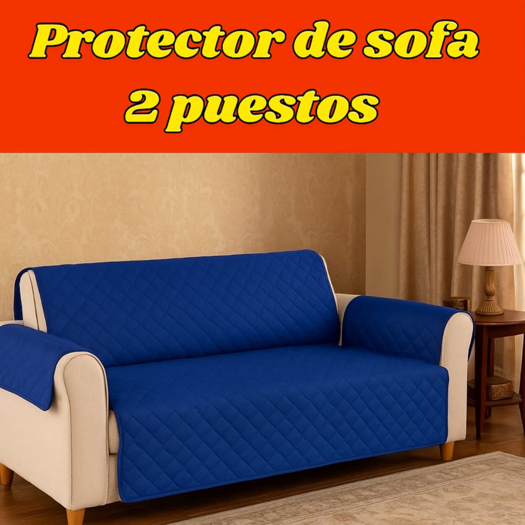 OFERTA PROTECTOR PARA SOFA 2 PUESTOS