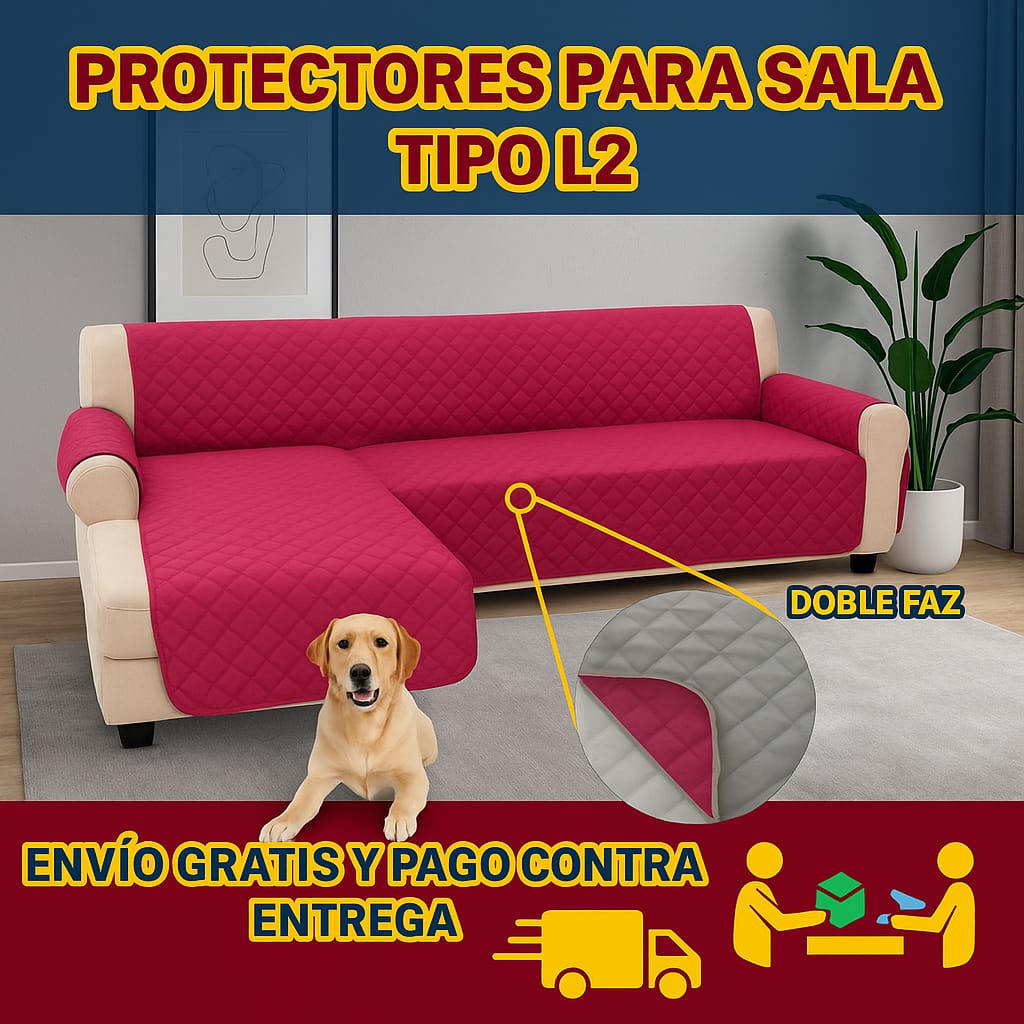 OFERTA EN PROTECTORES DOBLE FAZ PARA SOFA ⭐️⭐️⭐️⭐️⭐️5/5