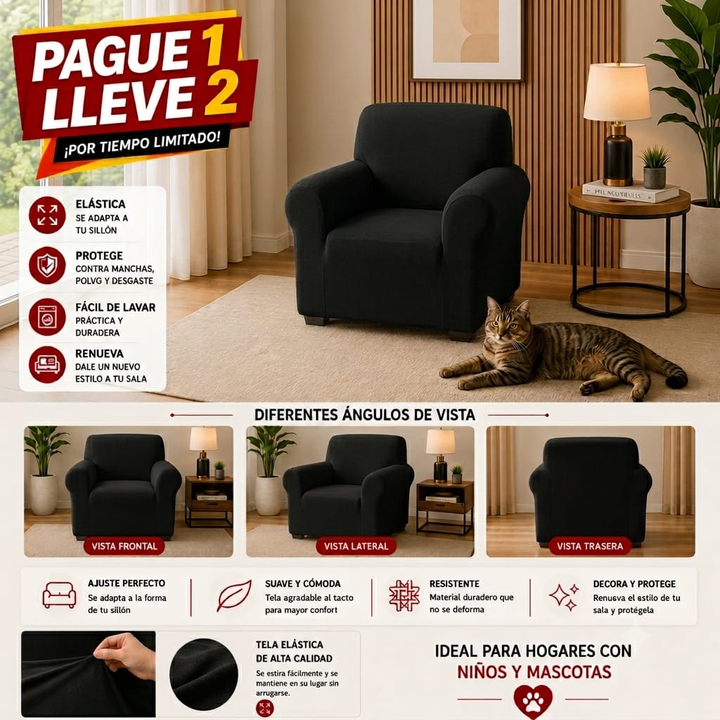 OFERTA 2X1 en fundas para sofa ⭐⭐⭐⭐⭐5/5
