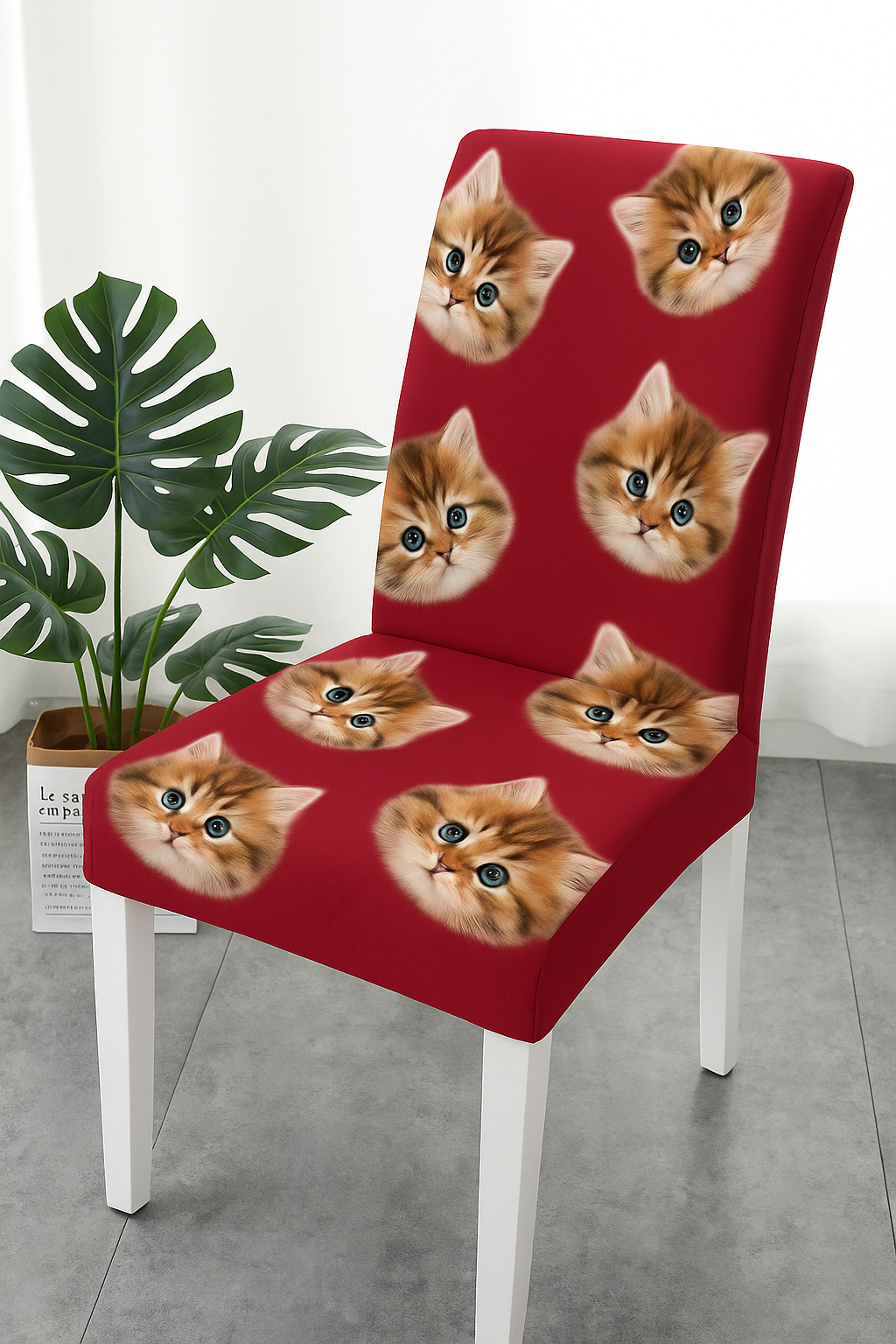 OFERTA EN FUNDAS ESTAMPADAS Y AJUSTABLES PARA SILLAS DE COMEDOR 5/5⭐️⭐️⭐️⭐️⭐️