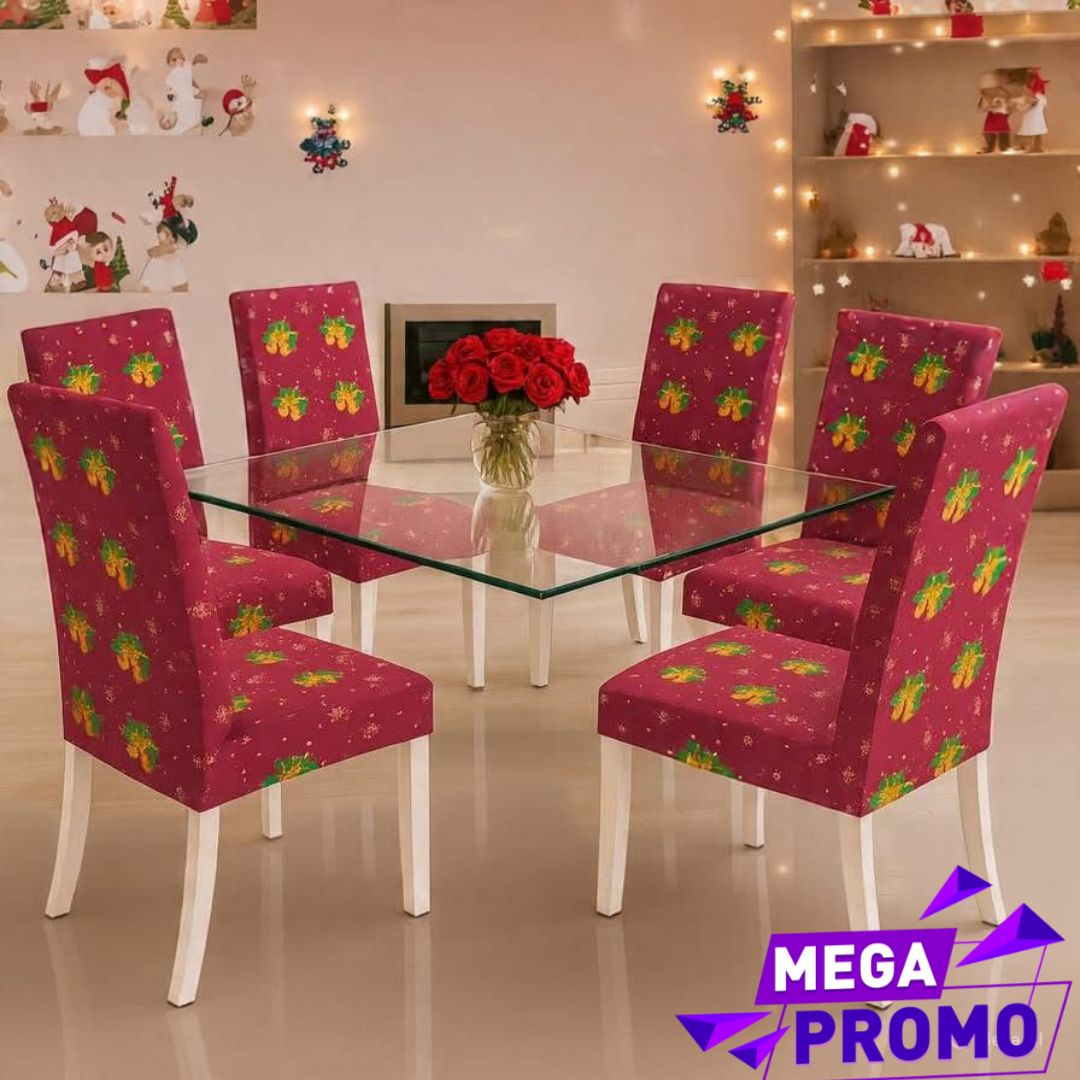 OFERTA EN FUNDAS PARA SILLAS EDICION NAVIDAD🎄🎄🦌🦌🦌