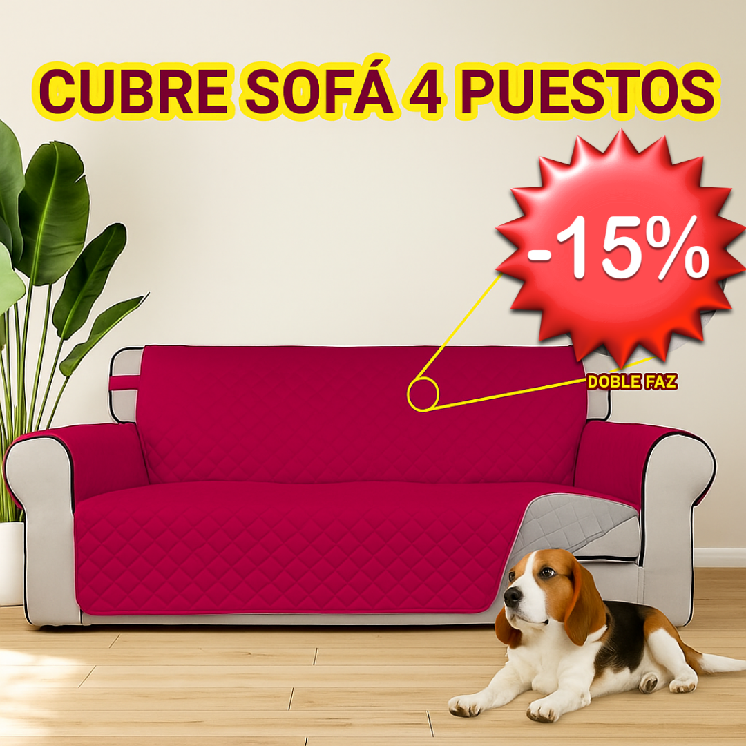 OFERTA EN PROTECTORES DOBLE FAZ PARA SOFA ⭐️⭐️⭐️⭐️⭐️5/5
