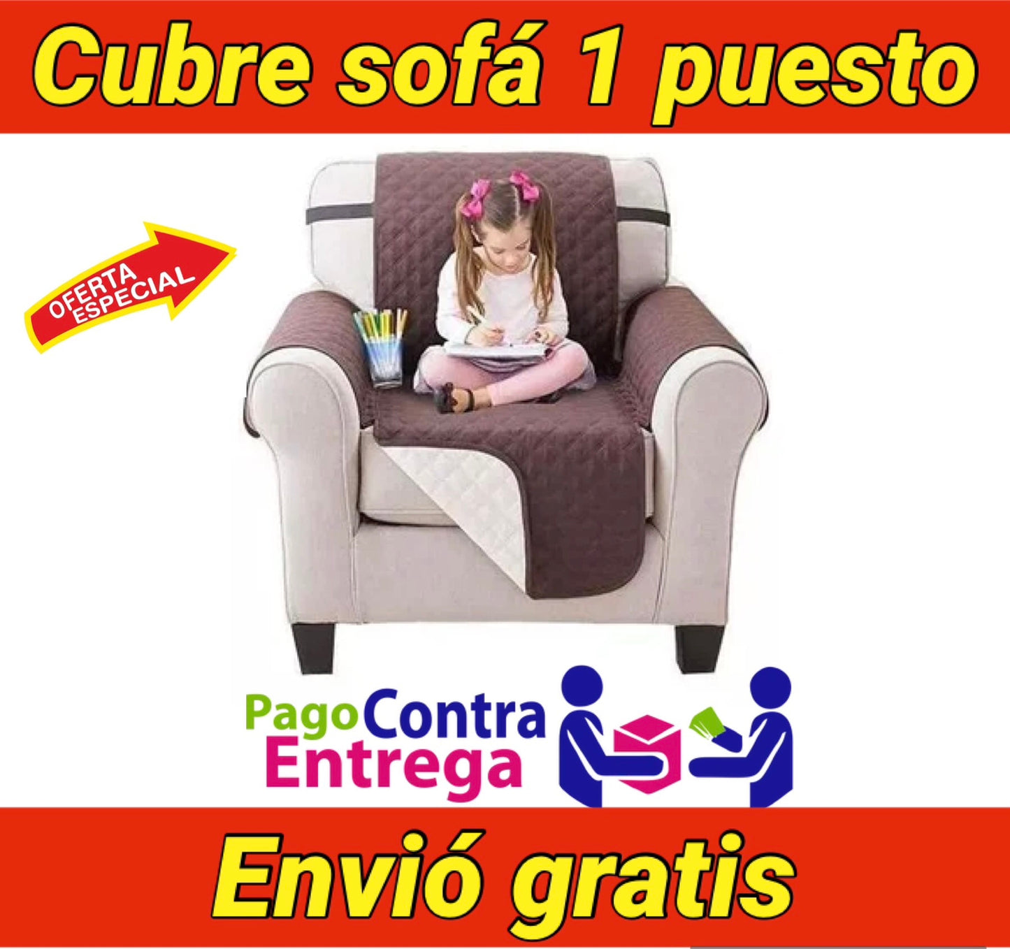 OFERTA EN PROTECTORES DOBLE FAZ PARA SOFA ⭐️⭐️⭐️⭐️⭐️5/5