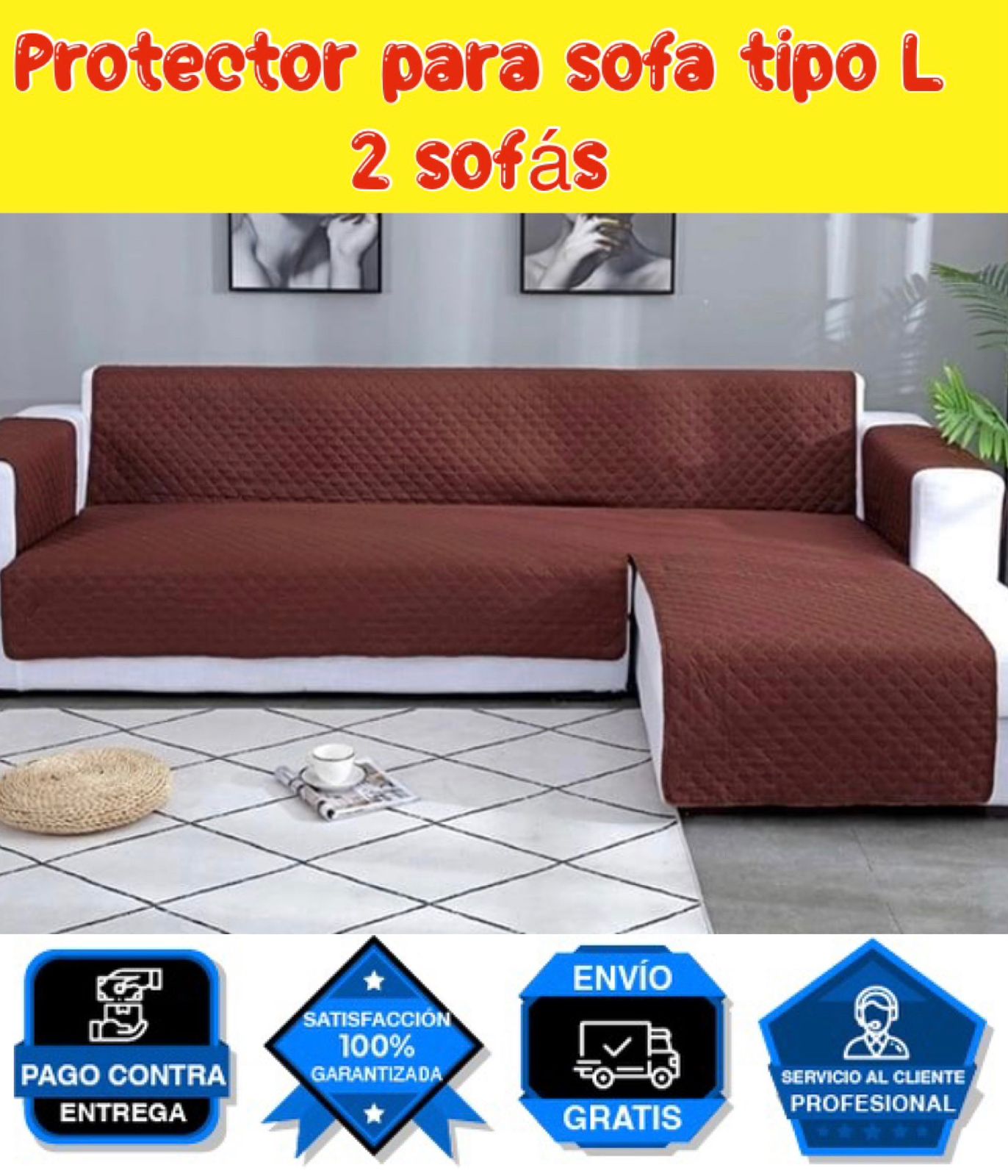 OFERTA EN PROTECTORES DOBLE FAZ PARA SOFA ⭐️⭐️⭐️⭐️⭐️5/5